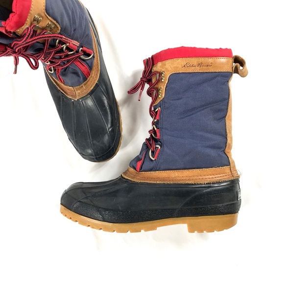 eddie bauer mens snow boots